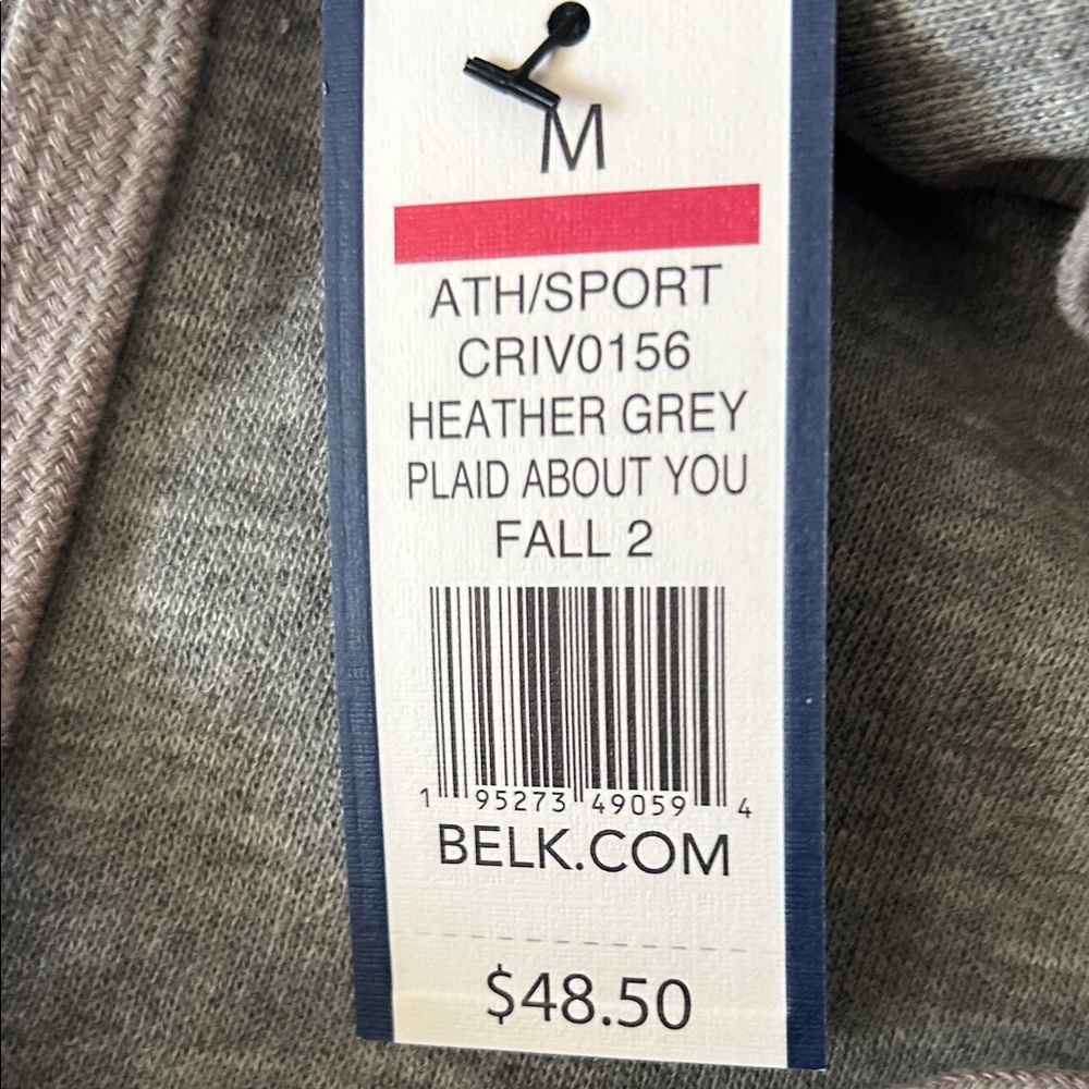 Crown & Ivy Gray Women's Hoodie NWT - Picture 3 of 10